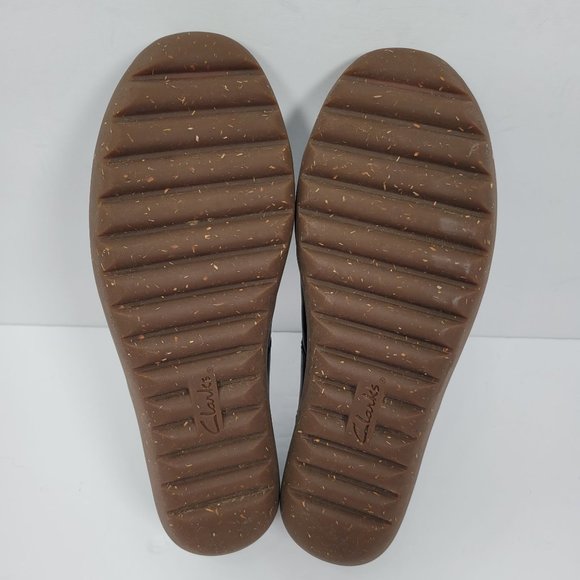 Clarks Collection Soft Cushion Women's Mary Jane Black Leather Shoes US Size 7.5 - Picture 7 of 8